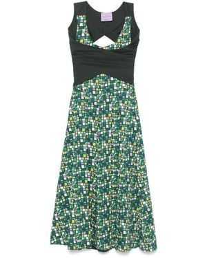 Weekend by Maxmara Elegante Midi Kleider Für Frauen - Grün