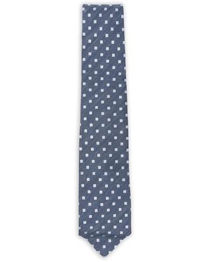 Barba Napoli Tie - Blauw