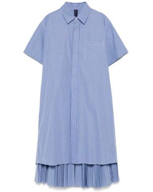 ワンピース SACAI Chemisier dress Light Blue 楽天市場】sacai サカイ 23SS DOUBLE-FACED SILK COTTON SHIRT