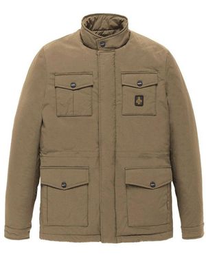 Refrigiwear Braune nylonjacke mit primaloft-isolierung - Grün