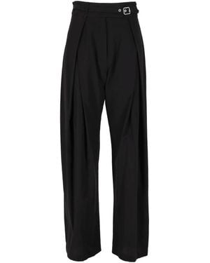 Pinko Wide Trousers - Nero