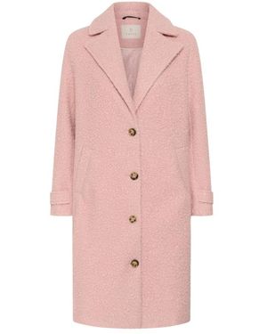 Kaffe Jassen ,Roze ,Leer Kaanne Jas