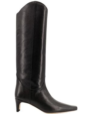 STAUD Cowboy & Biker Boots - Black