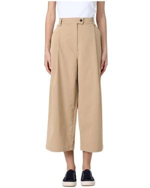 Save The Duck Cropped Trousers - Neutro