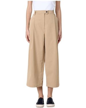 Save The Duck Cropped Trousers - Neutro