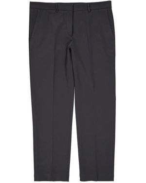 Blanca Vita Grijze Cropped Broek Damesmode - Grijs