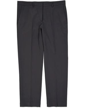Blanca Vita Straight Trousers - Grey