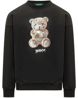 Barrow Hoodies & Sweatvesten ,Zwart ,Sweatshirt