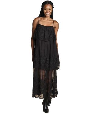 Sea Maxi Dresses - Noir