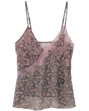 Ba&sh Tops ,Blauw ,Tizzy Top - Bruin