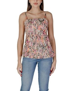 B.Young Sleeveless Tops - Blue