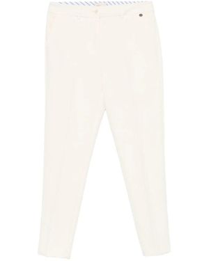 Liu Jo Cropped Trousers - White