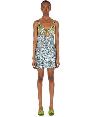 Maisie Wilen Last Dance Mini Dress - Blau