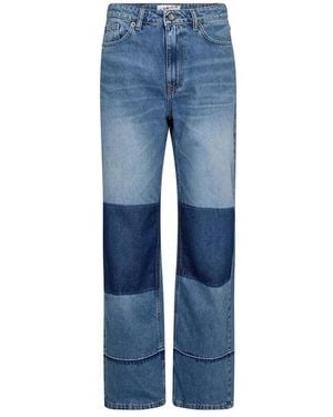 Haute L'Amitié Straight Fit Jeans - Blue