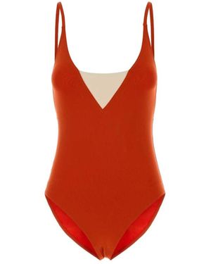 Eres Badmode ,Rood ,Entrevue Tank One-Piece