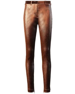 Roberto Cavalli Slim-Fit Pants - Brown