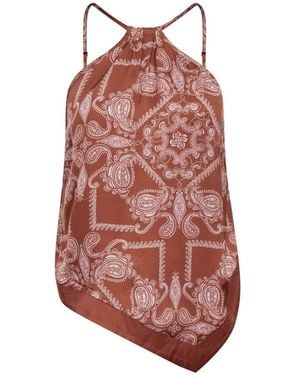 co'couture Sleeveless Tops - Rosa