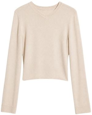 IRO V-Ausschnitt Strickware - Natur
