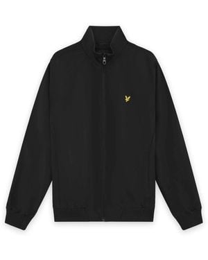 Lyle & Scott Jassen ,Zwart ,Funnel Neck Shell Jacket
