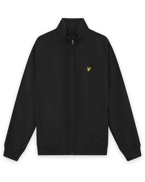 Lyle & Scott Jassen ,Zwart ,Funnel Neck Shell Jacket
