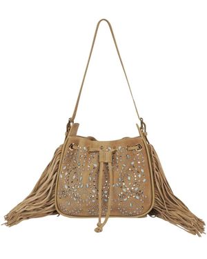 Alma En Pena. Bucket Bags - Marrón