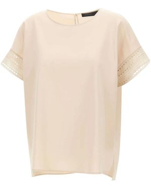 Elena Miro Blouses - Natural