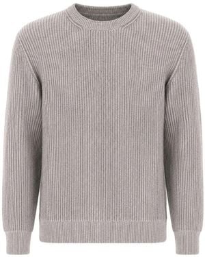 Paul & Shark Round-Neck Knitwear - Grigio