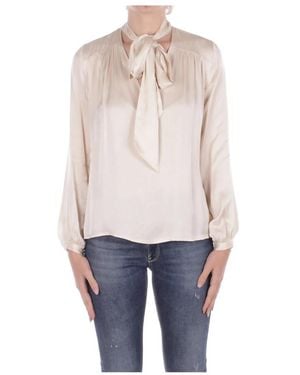 Manila Grace Bluse - Blau