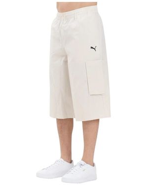 PUMA Long Shorts - Bianco