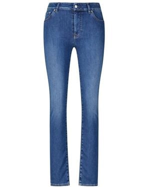 AG Jeans Elastische Skinny Jeans, Made - Blau