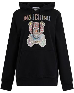 Moschino Kapuzenpullover Mit Controller-Design - Schwarz