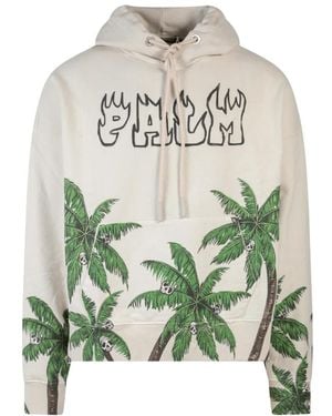 Palm Angels Hoodies - Green