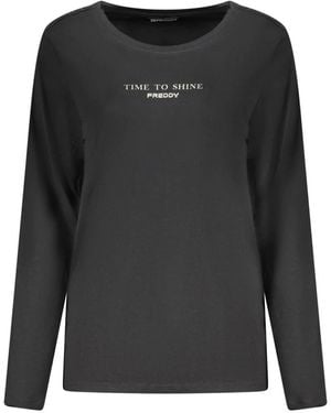 Freddy Long Sleeve Tops - Black