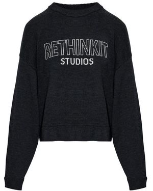 Rethinkit Studios Round-Neck Knitwear - Negro