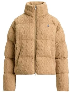 Ralph Lauren Winter Jackets - Natural