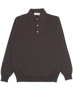 FILIPPO DE LAURENTIIS Polo Shirts - Grey