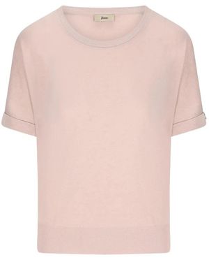 Herno Round-Neck Knitwear - Pink