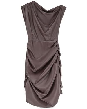 ACTUALEE Short Dresses - Marrón