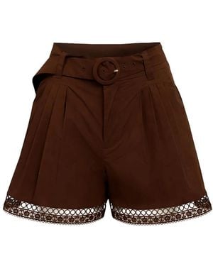Twinset Short Shorts - Brown