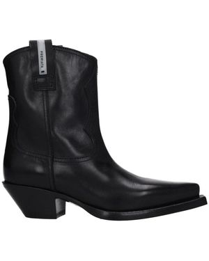 Premiata Schmetterlings-Stiefeletten - Schwarz