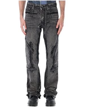 Who Decides War Straight Jeans - Grey