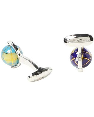 Paul Smith Accessoires ,Veelkleurig ,Odd Globes Manchetknopen - Blauw