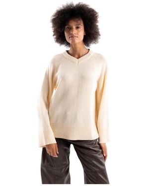 Pinko Valencia V-Neck Pullover - Natur