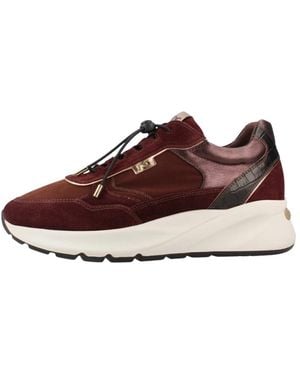 Nero Giardini Velours Sneaker - Rot
