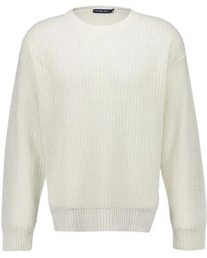 Frescobol Carioca Round-Neck Knitwear - Bianco