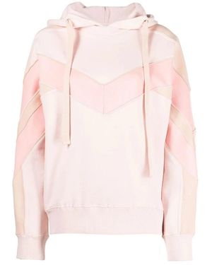 IRO Hoodies & Sweatvesten ,Roze ,Katoen Casual Hoodie Sweater