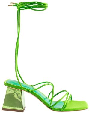 NCUB High Heel Sandals - Green