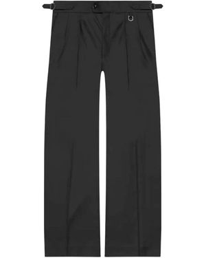 RETERNITY Weite, Taillierte Hose - Schwarz