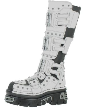 New Rock High Boots - Grijs