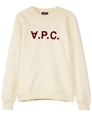 A.P.C. Sweatshirts - White
